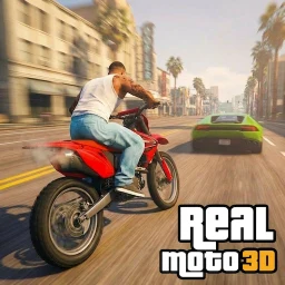 Значок Real Moto 3D Driving Game